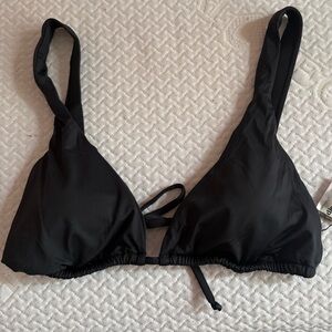 Black Triangle Bikini Top